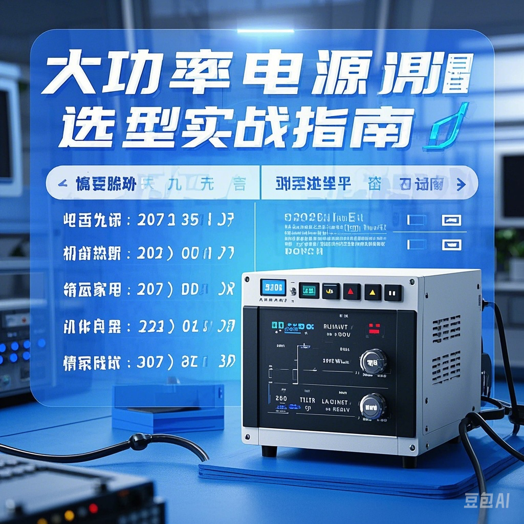 從鋼鐵洪流到量子精度：大功率電源選型實戰(zhàn)指南
